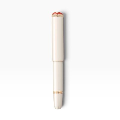 ROLLERBALL / MONTBLANC HERITAGE ROUGE ET NOIR "BABY" SPECIAL EDITION IVORY -COLORED ROLLERBALL