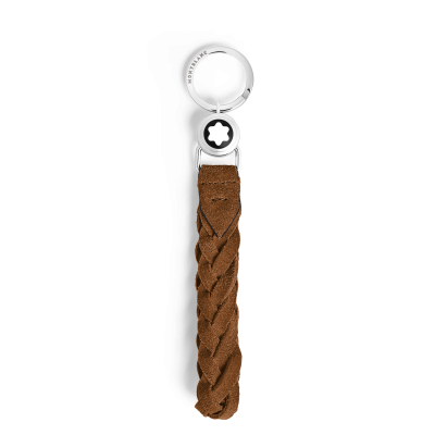 ΜΠΡΕΛΟΚ / LOOP KEY HOLDER IN SUEDE LEATHER