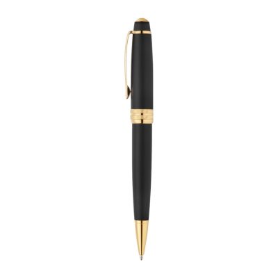 ΣΤΥΛΟ ΔΙΑΡΚΕΙΑΣ / Bailey Matte Black Lacquer with 23KT Gold