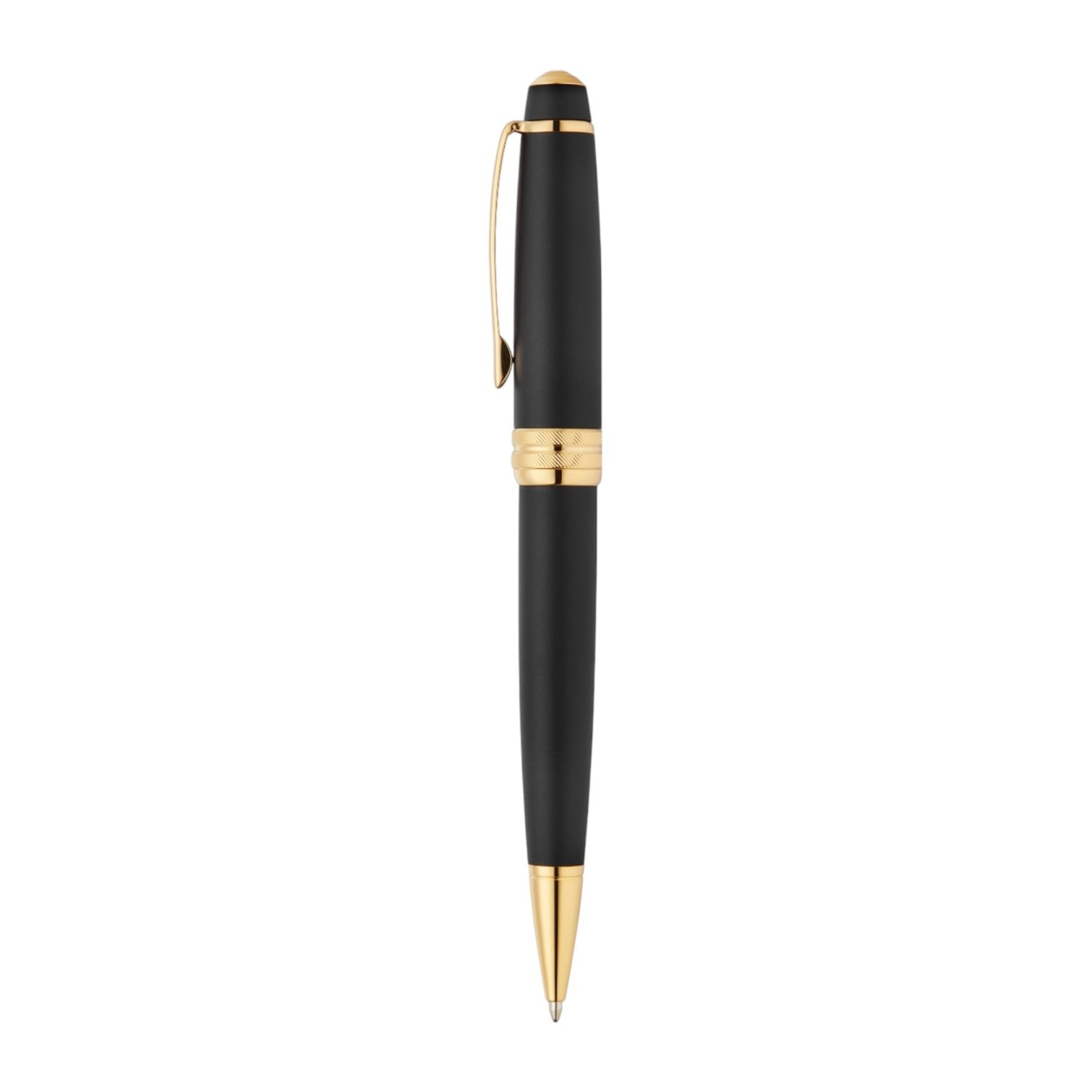 ΣΤΥΛΟ ΔΙΑΡΚΕΙΑΣ / Bailey Matte Black Lacquer with 23KT Gold - Image 2