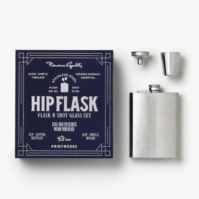 GIFT SET HIP FLASK