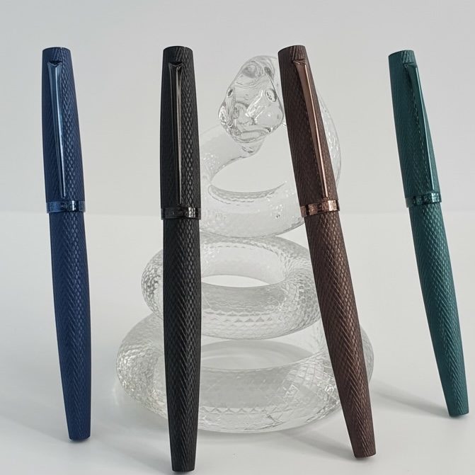 ROLLERBALL / Brown Viper guilloche - Image 2