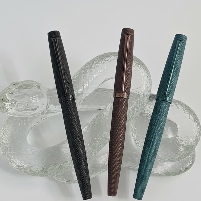 ROLLERBALL / Brown Viper guilloche - Image 4