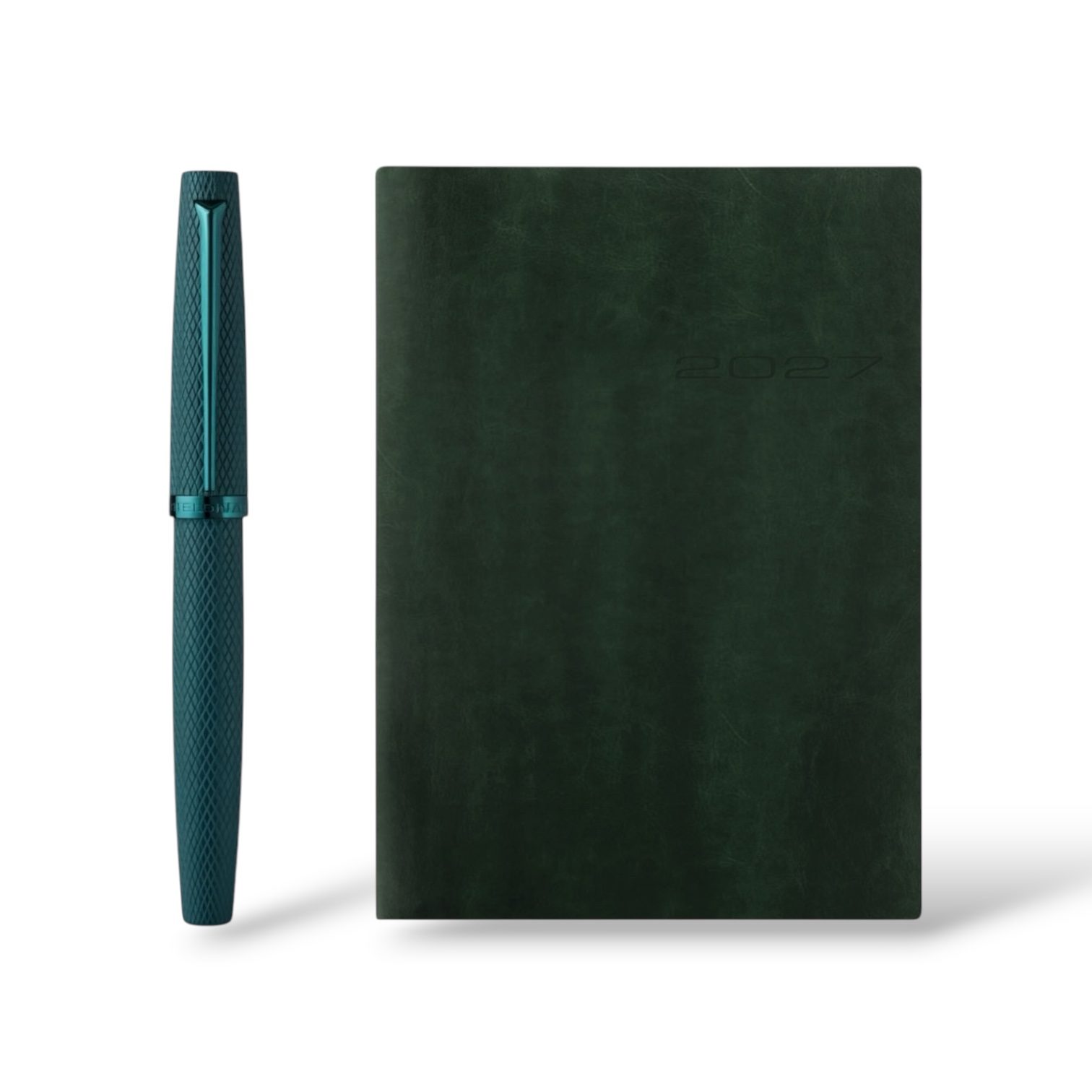 GIFT SET GREEN / ROLLERBALL & ΗΜΕΡΟΛΟΓΙΟ Α5